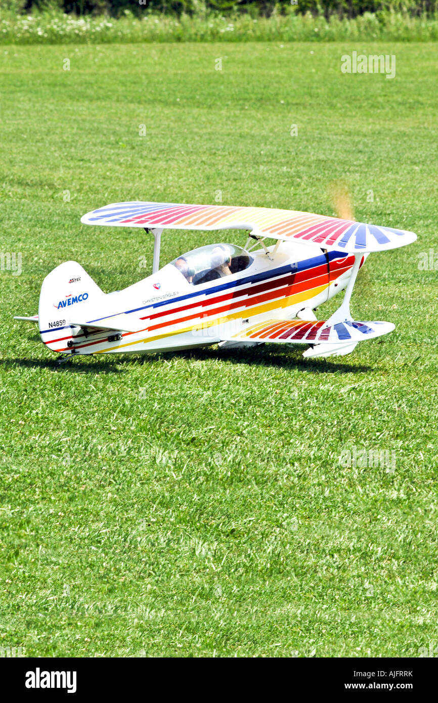 Radio controlled model aircraft of the St Clair County model club Michigan MI Stock Photo Alamy