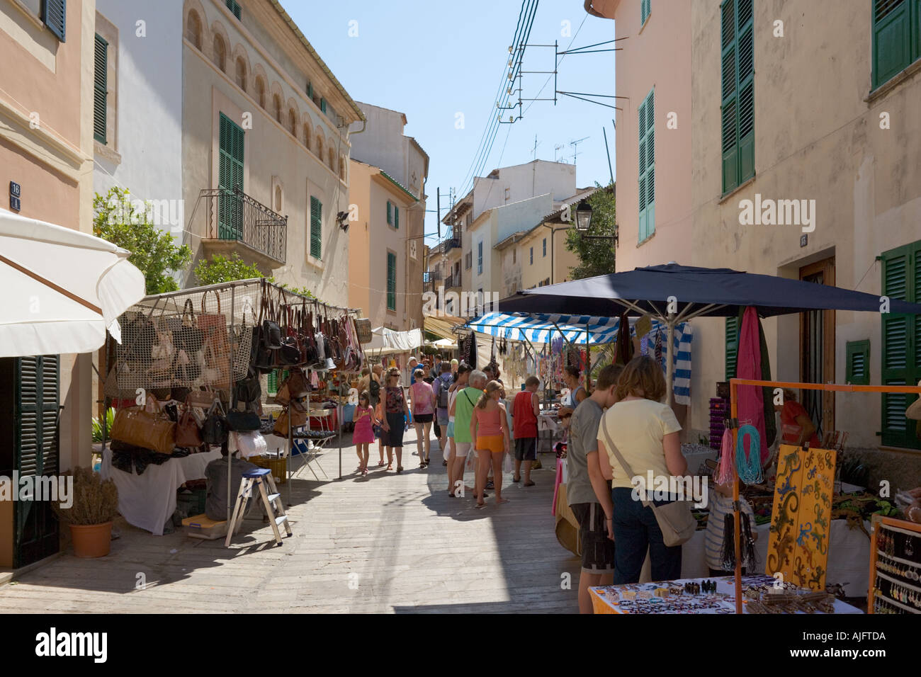 Alcudia Mallorca Market Stock Photos & Alcudia Mallorca Market ...
