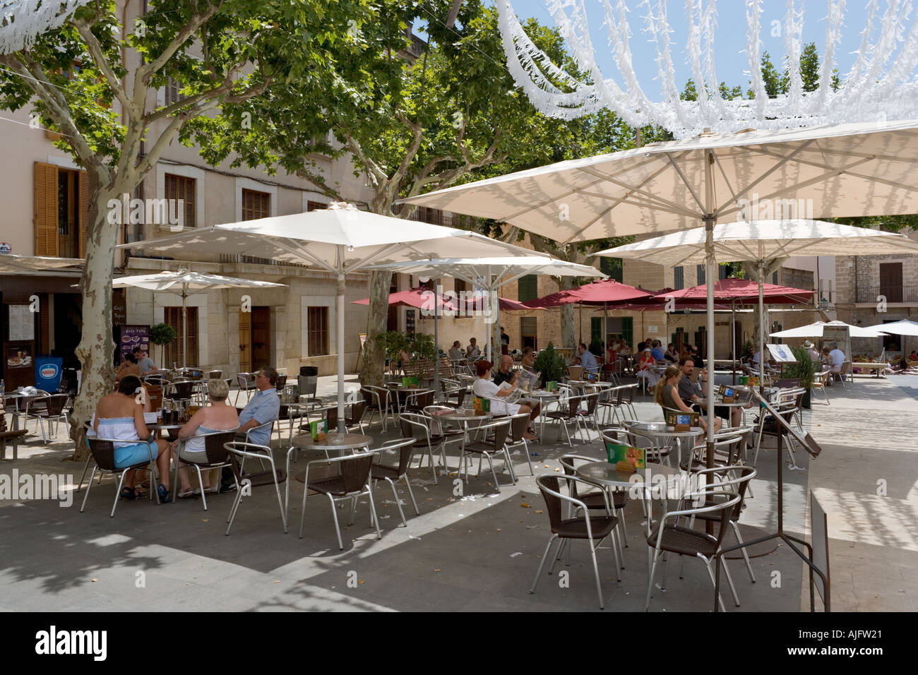 Pollenca old main square High Resolution Stock Photography and Images ...