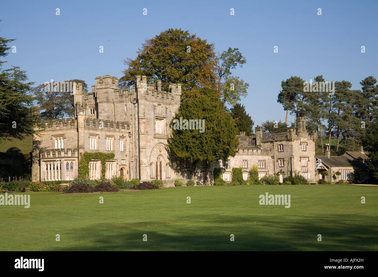 BOLTON ABBEY NORTH YORKSHIRE UK Bolton Hall the Yorkshire home of the