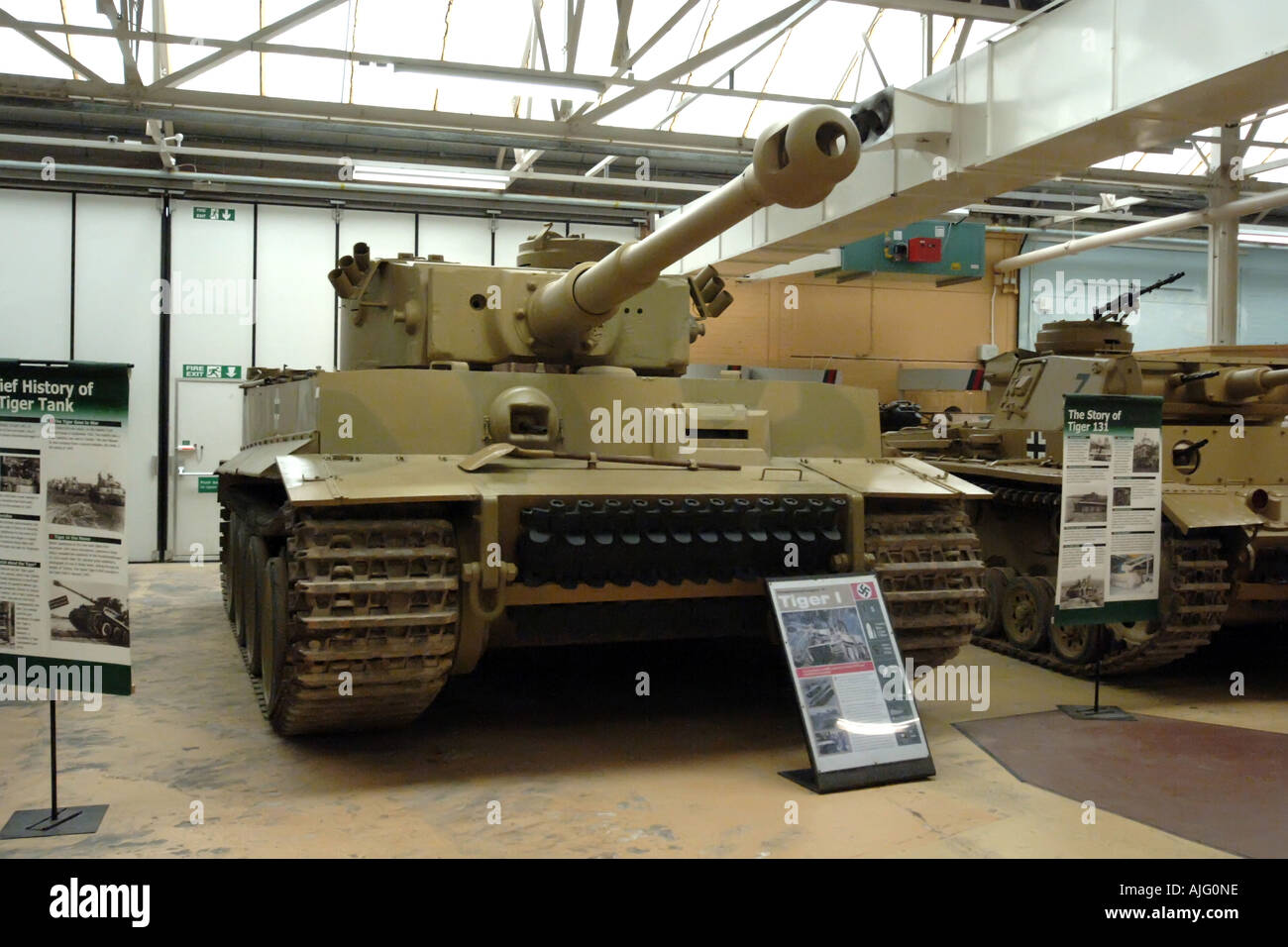 German WW2 Tiger tank Stock Photo
