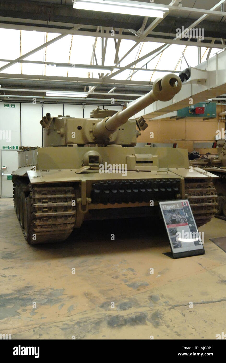 German WW2 Tiger tank Stock Photo