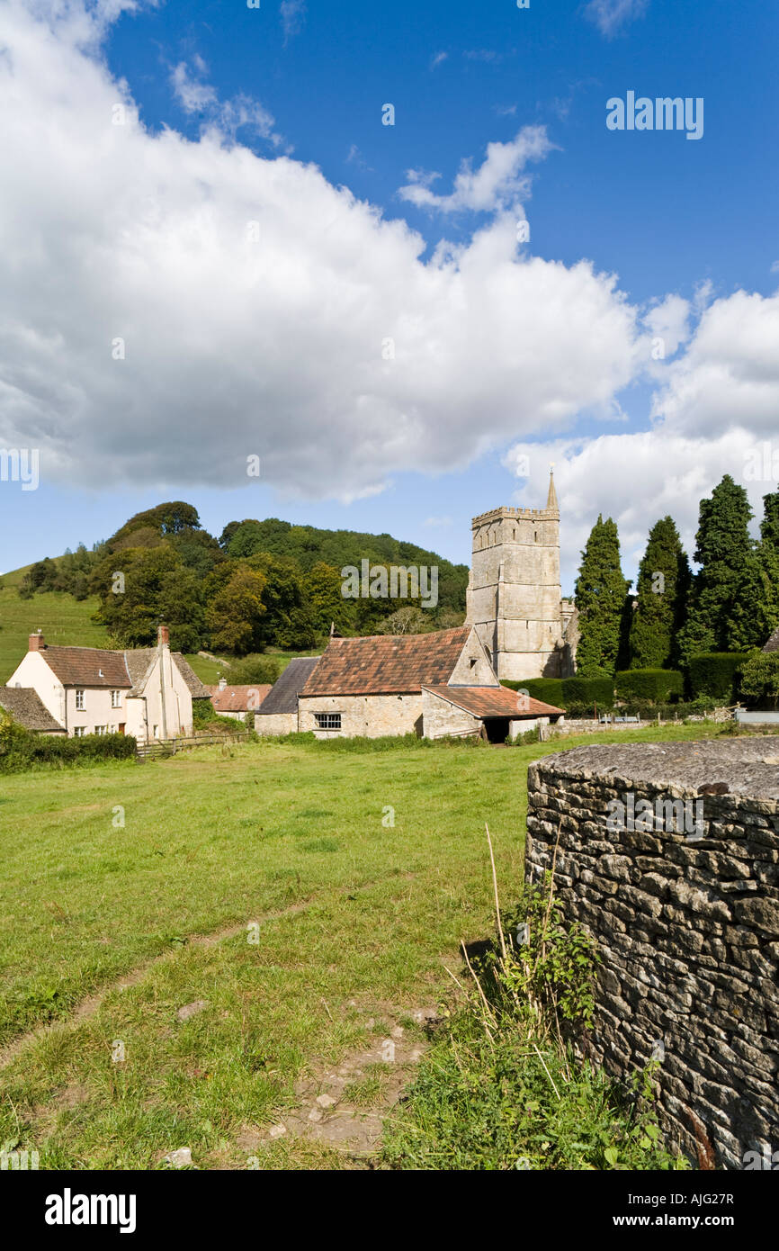 The Cotswold village of Hawkesbury, South Gloucestershire Stock Photo