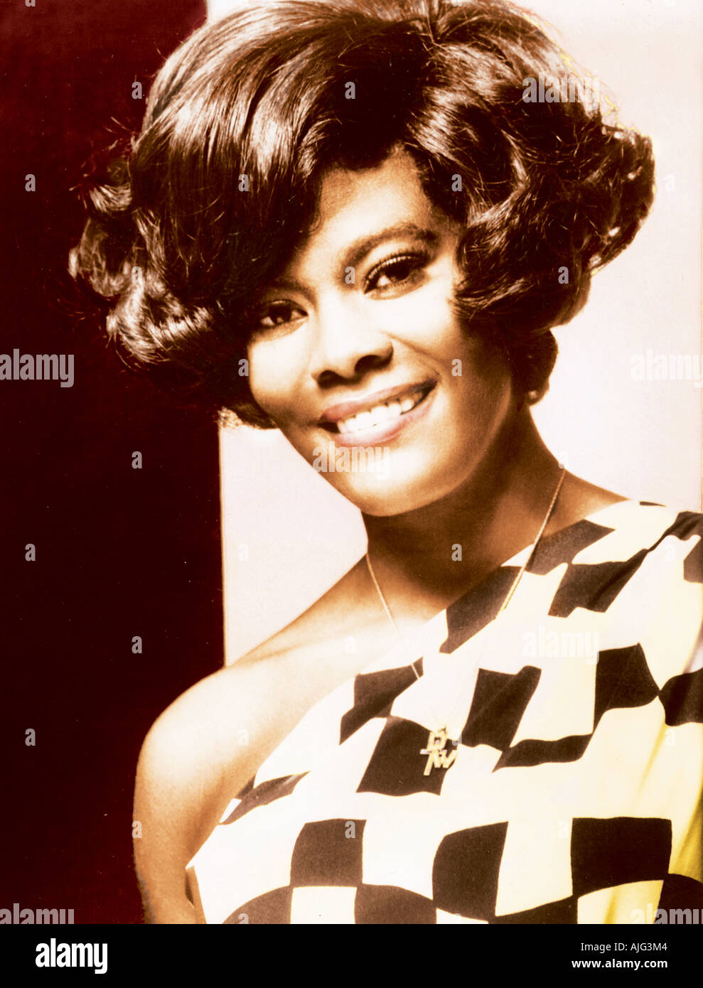 DIONNE WARWICK US singer Stock Photo - Alamy