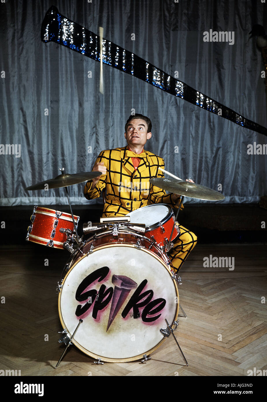 SPIKE JONES US bandleader and drummer 1911 to 1965 Stock Photo