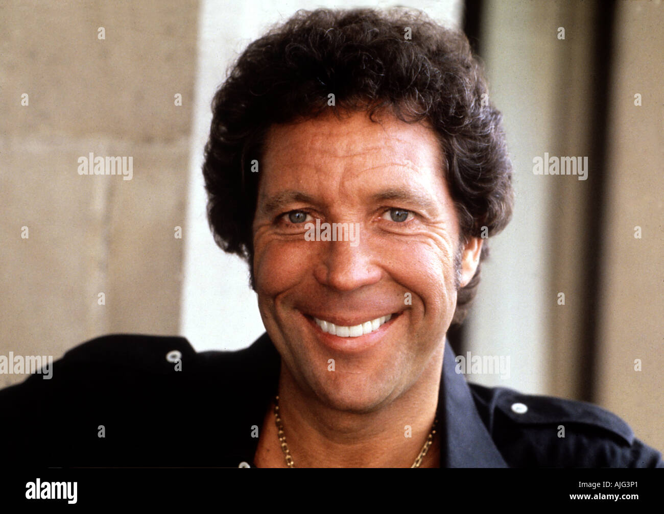 TOM JONES Welsh singer about 1985 Stock Photo - Alamy
