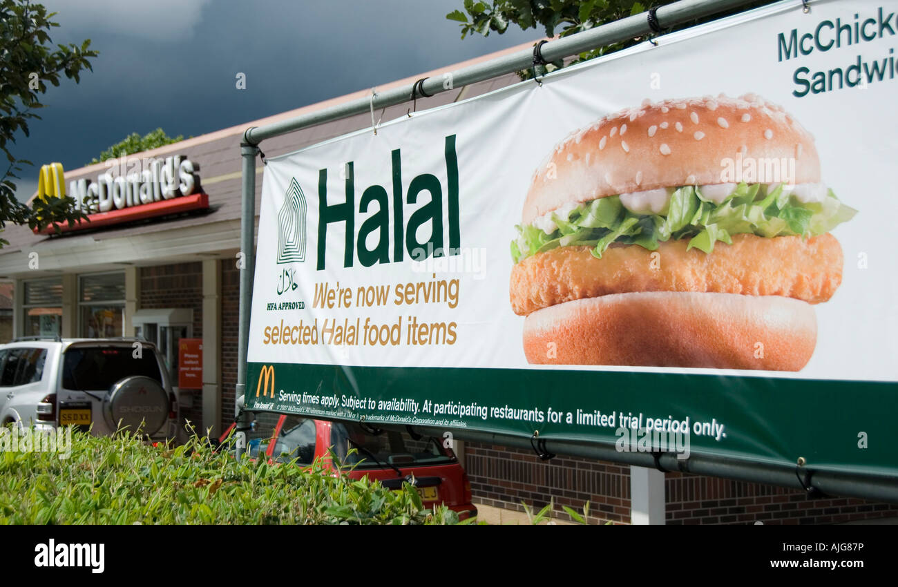 Halal McDonald In Southall London England Stock Photo Alamy halal-mcdonald-in-southall-london-england-stock-photo-alamy