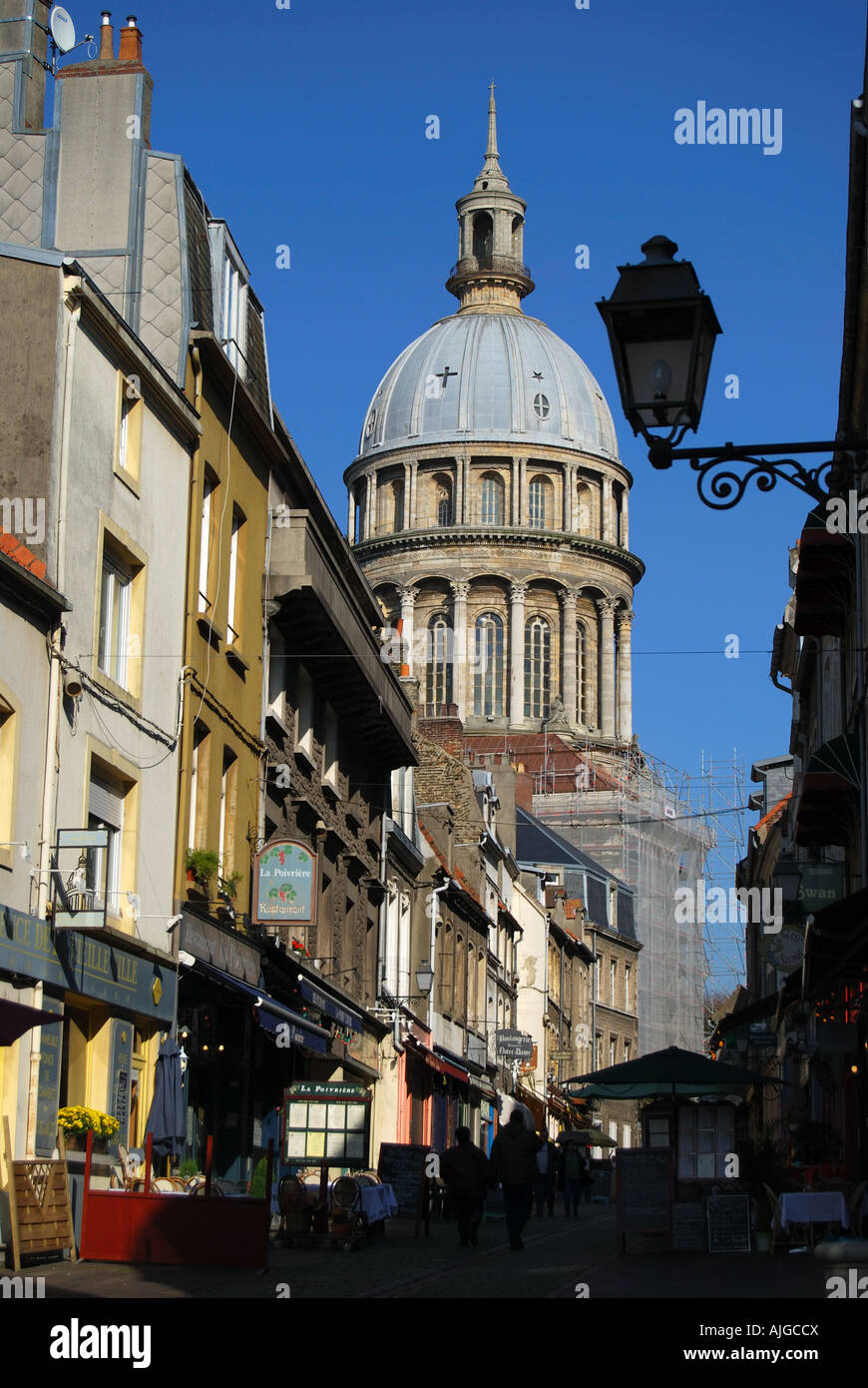 Cathedral Notre Dame, Boulogne-sur-Mer, Pas de Calais, Nord-Pas-de-Calais, France Stock Photo