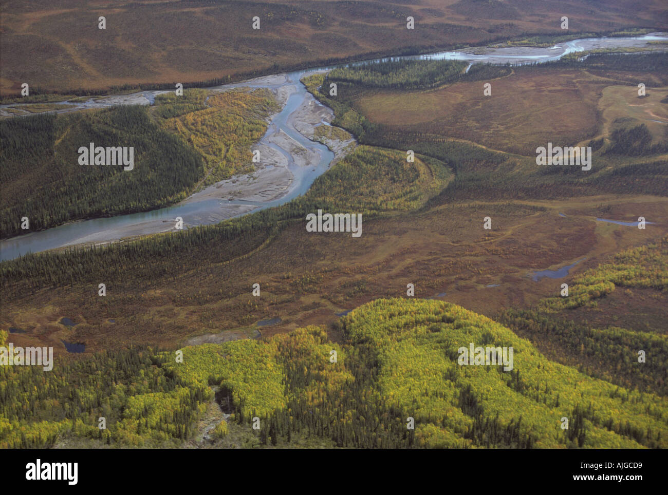 North fork Koyukuk river Gates of the Arctic National Park Alaska Stock Photo Alamy