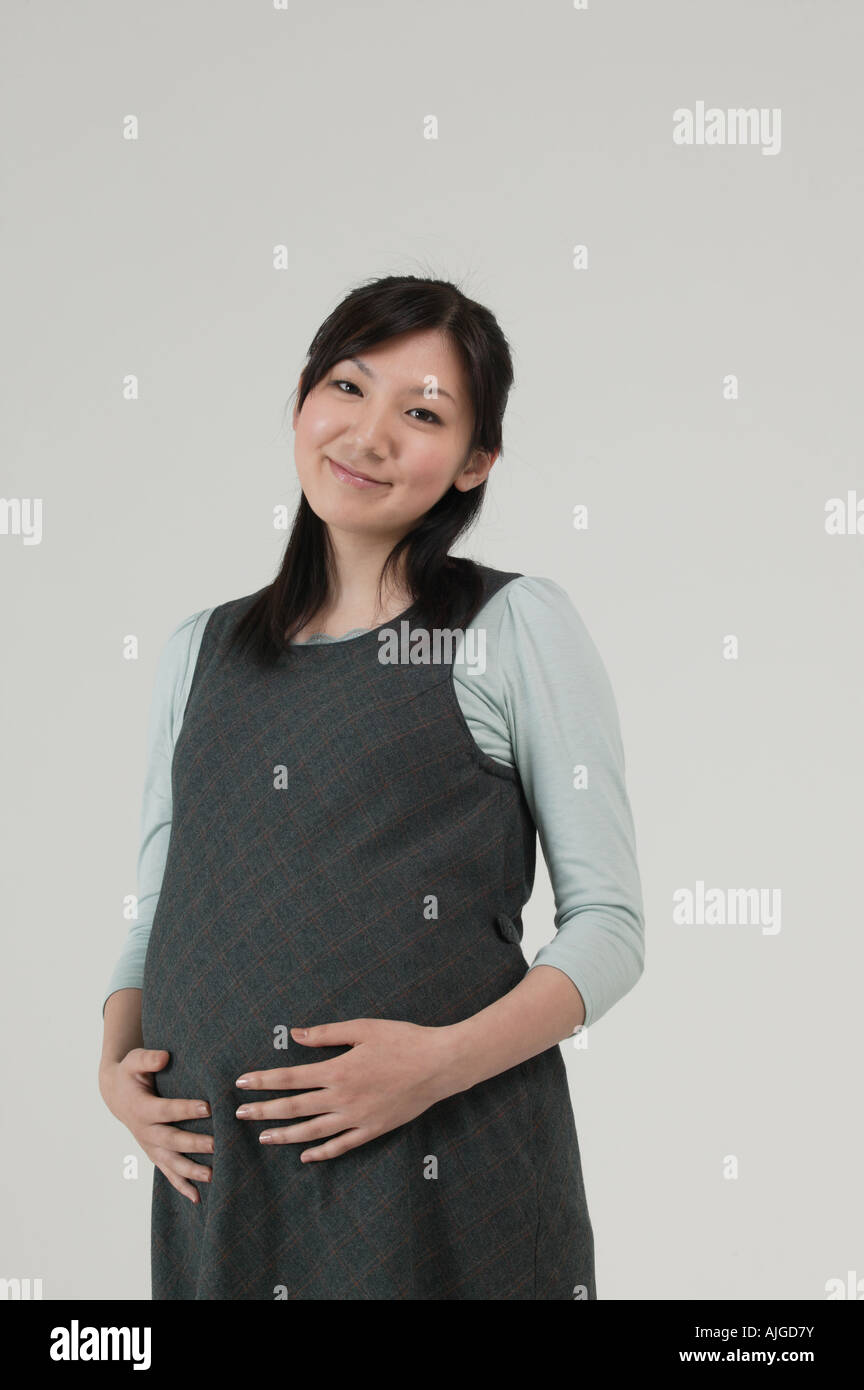 Pregnant white woman hi-res stock photography and images - Alamy