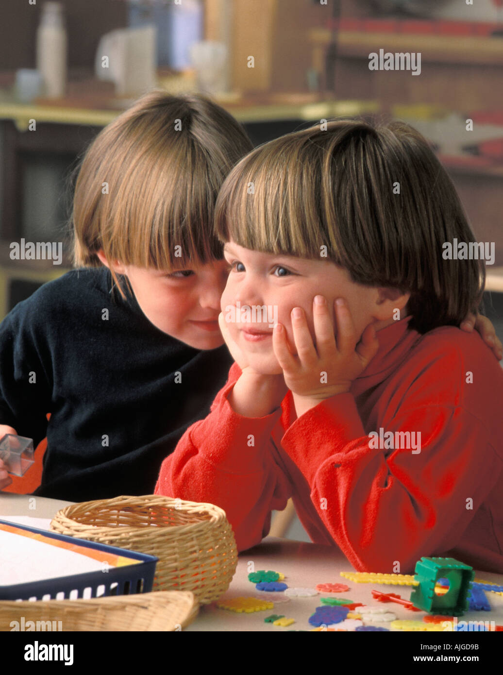 Uncontrollable kid in classroom hi-res stock photography and images - Alamy