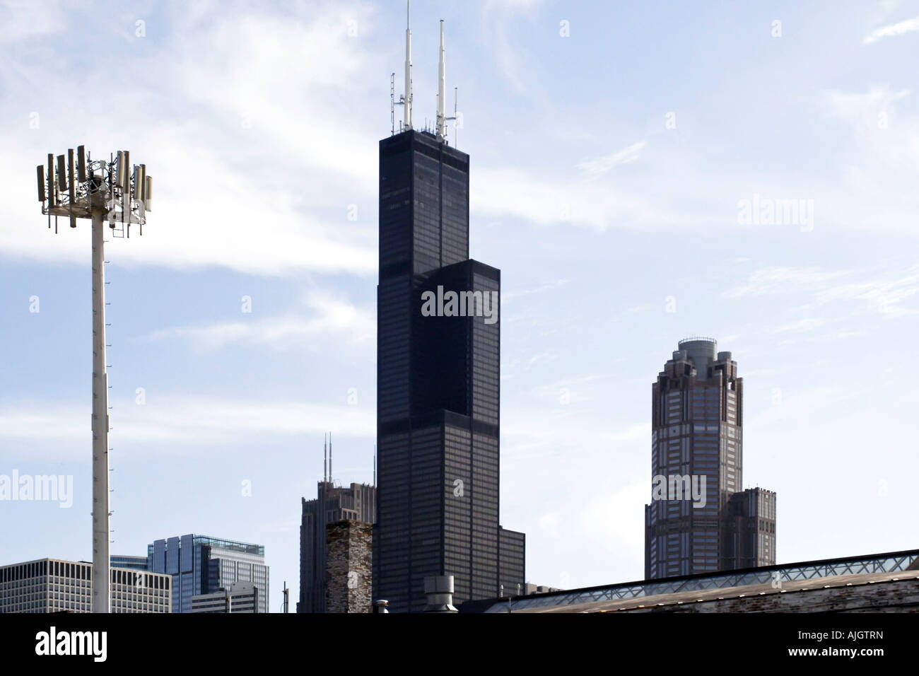 Sears Tower in downtown Chicago Illinois IL Stock Photo