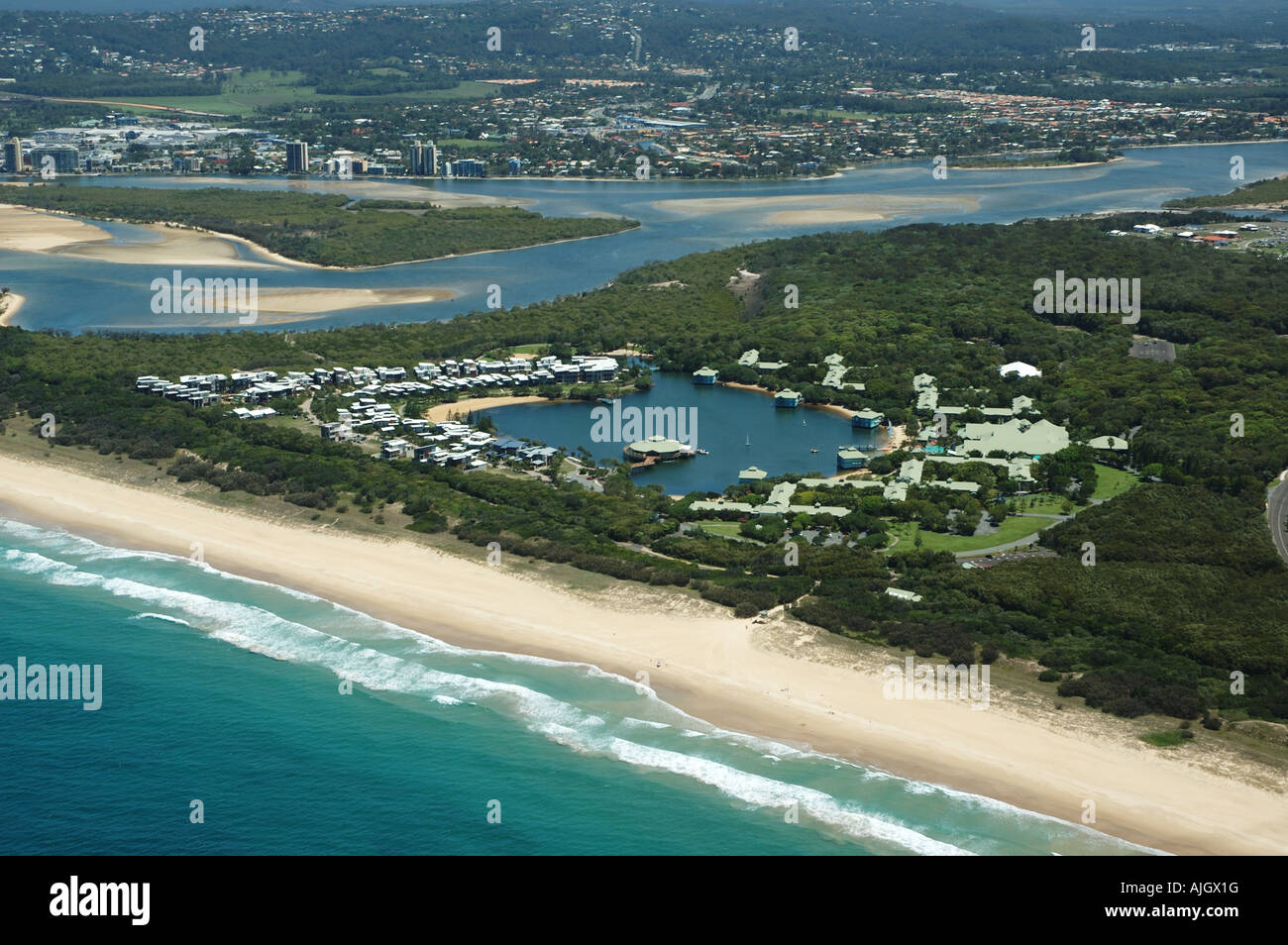Twin Waters Resort Sunshine Coast Queensland Stock Photo Alamy