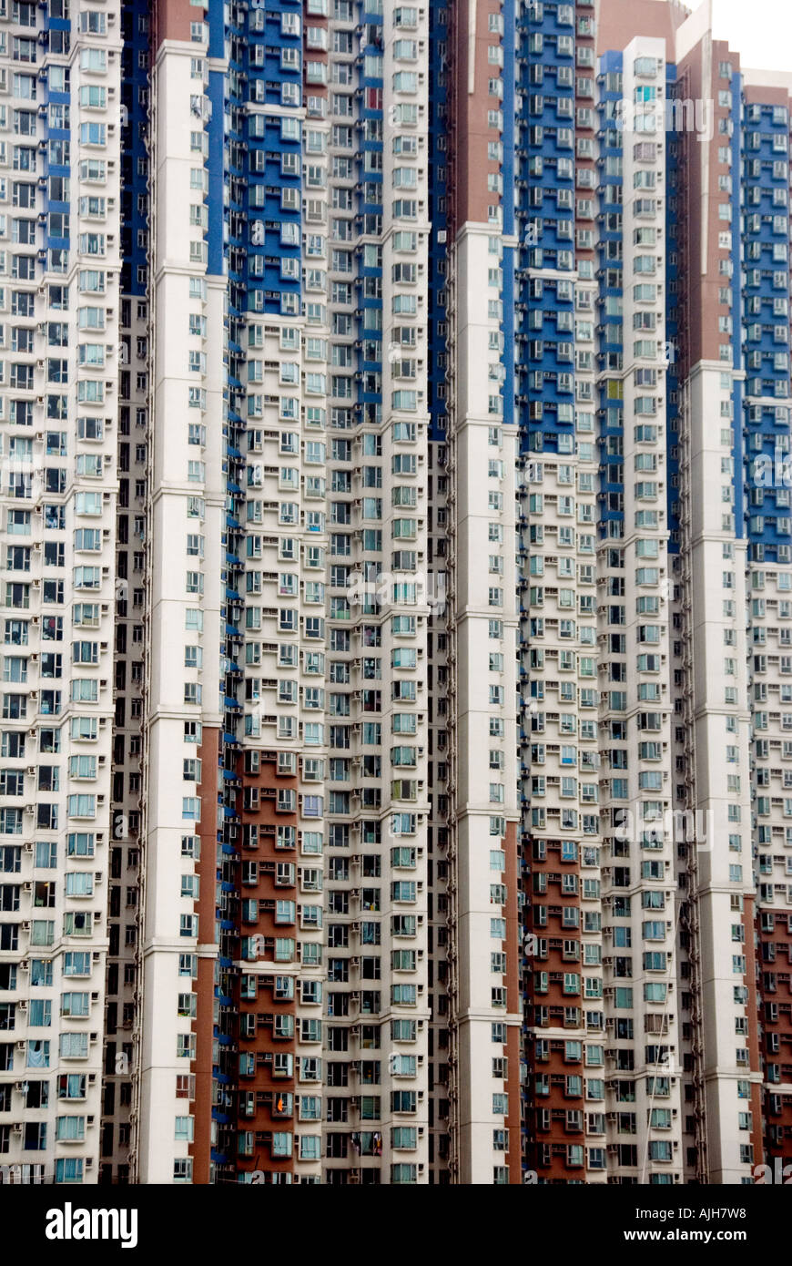 High rise living in Hong Kong Stock Photo