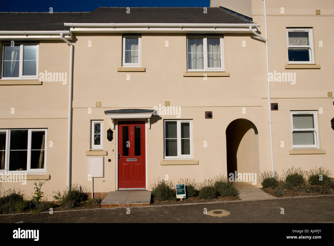 New modern Regency style homes houses by Laing Homes at Cleeve Park on Priors Road Oakley