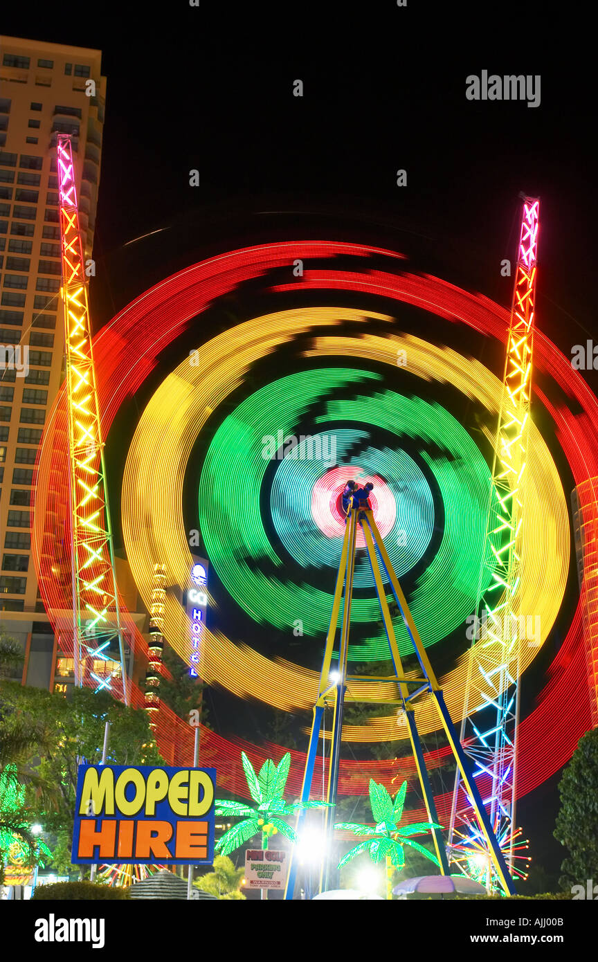 Gold Coast Theme Parks, Surfers Paradise, Queensland Australia Stock Photo  - Alamy