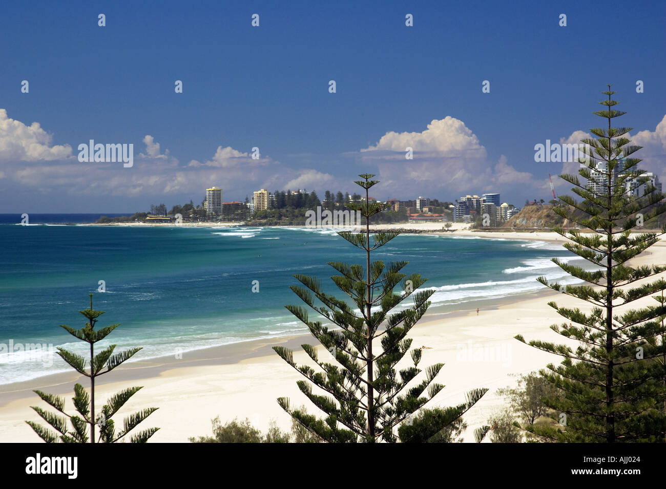 Coolangatta Gold Coast Queensland Australia Stock Photo