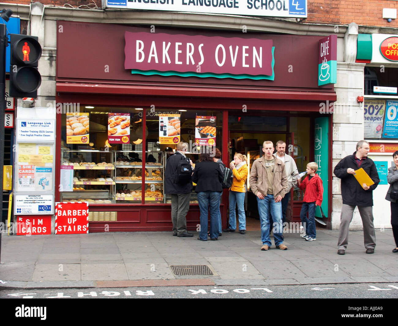 Bakery on Earls Court Road London England UK Stock Photo Alamy