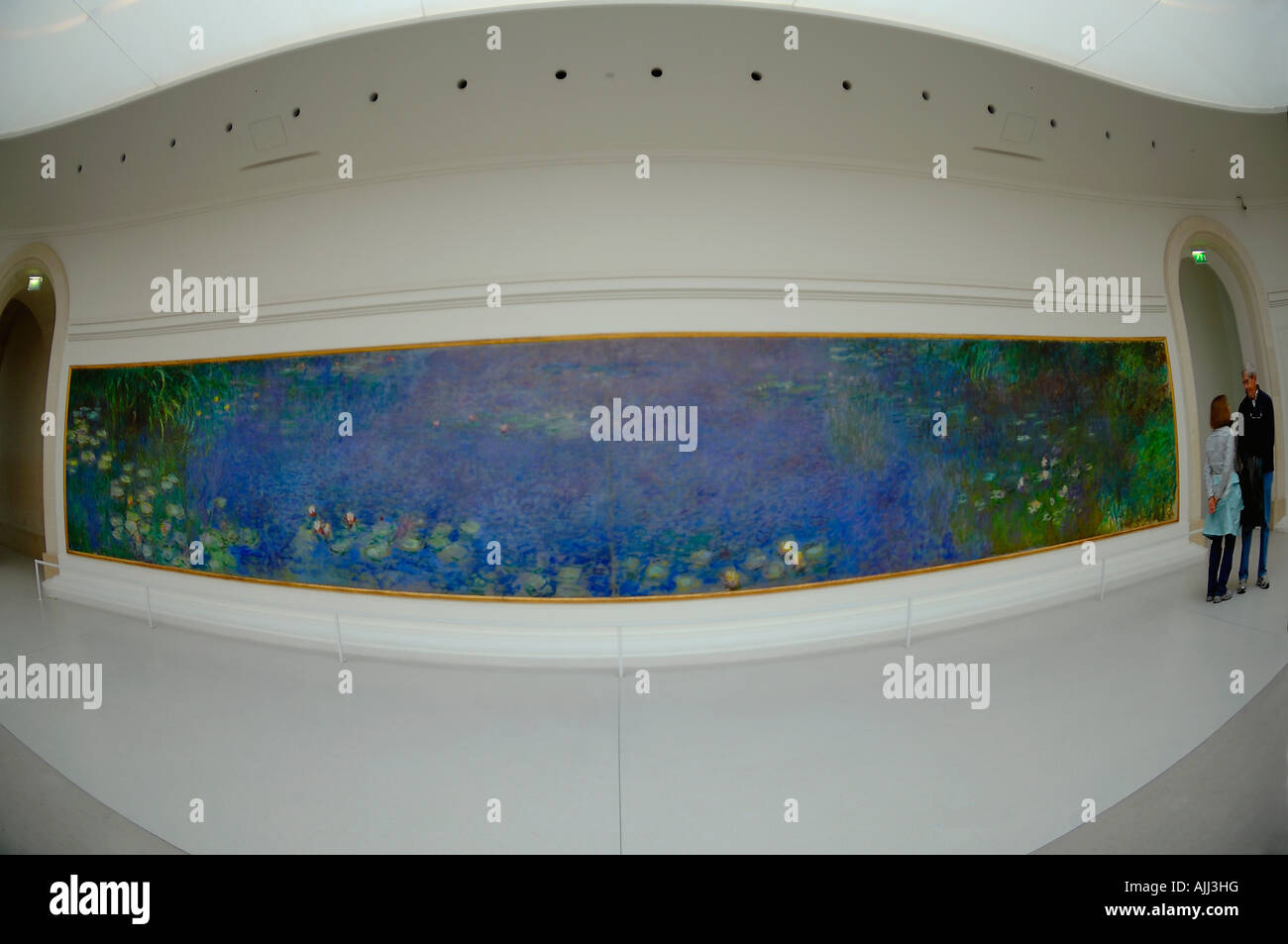 Monet Painting At The Orangerie Museum The Tuileries Paris France Stock Photo Alamy Monet Painting At The Orangerie Museum The Tuileries Paris France Stock Photo Alamy