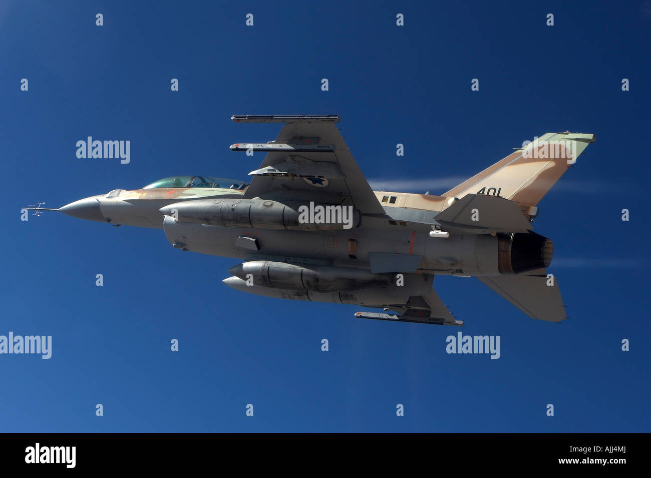 IAF F16I Fighter jet Stock Photo