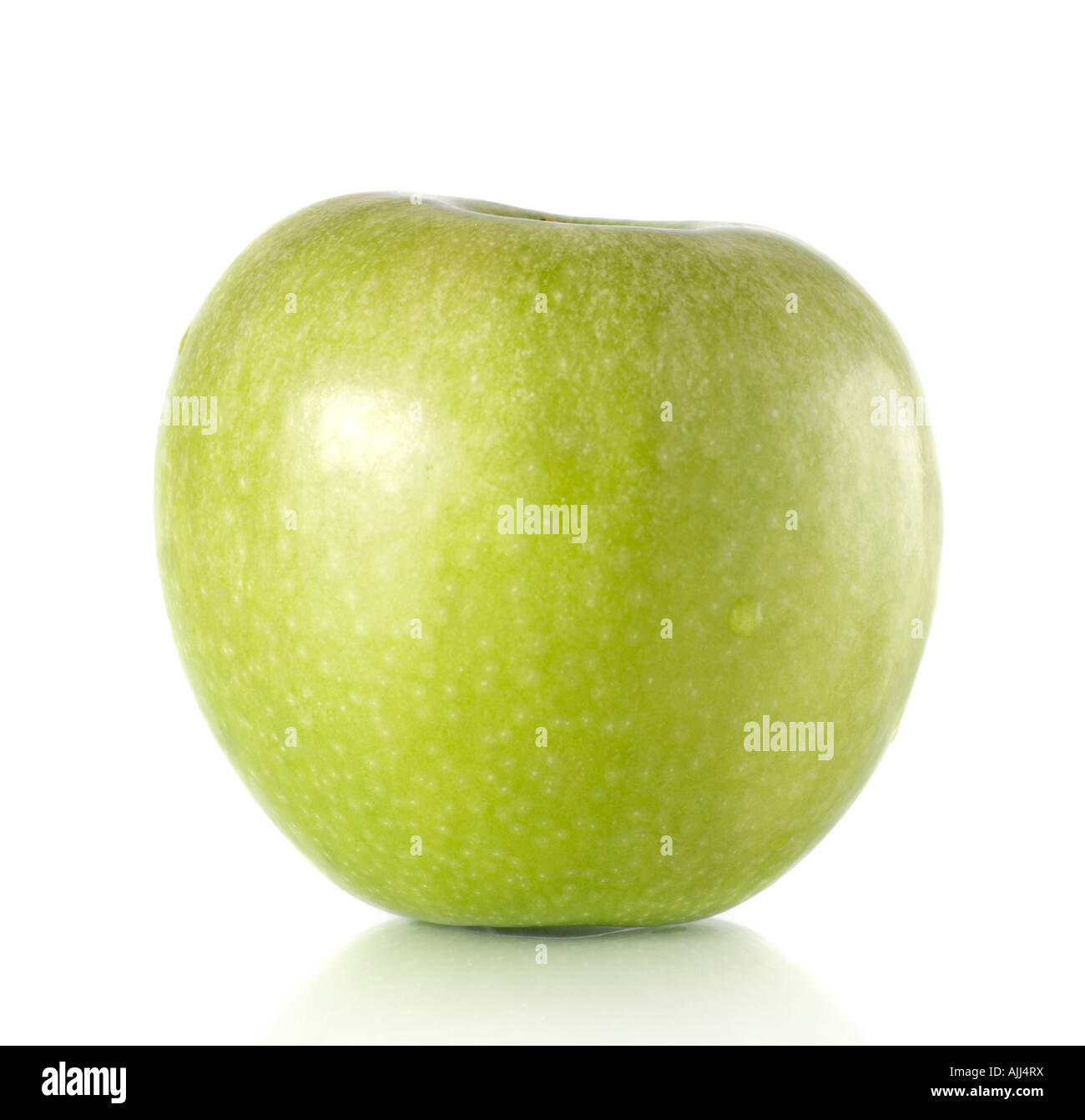 Green Granny Smith apple Stock Photo Alamy
