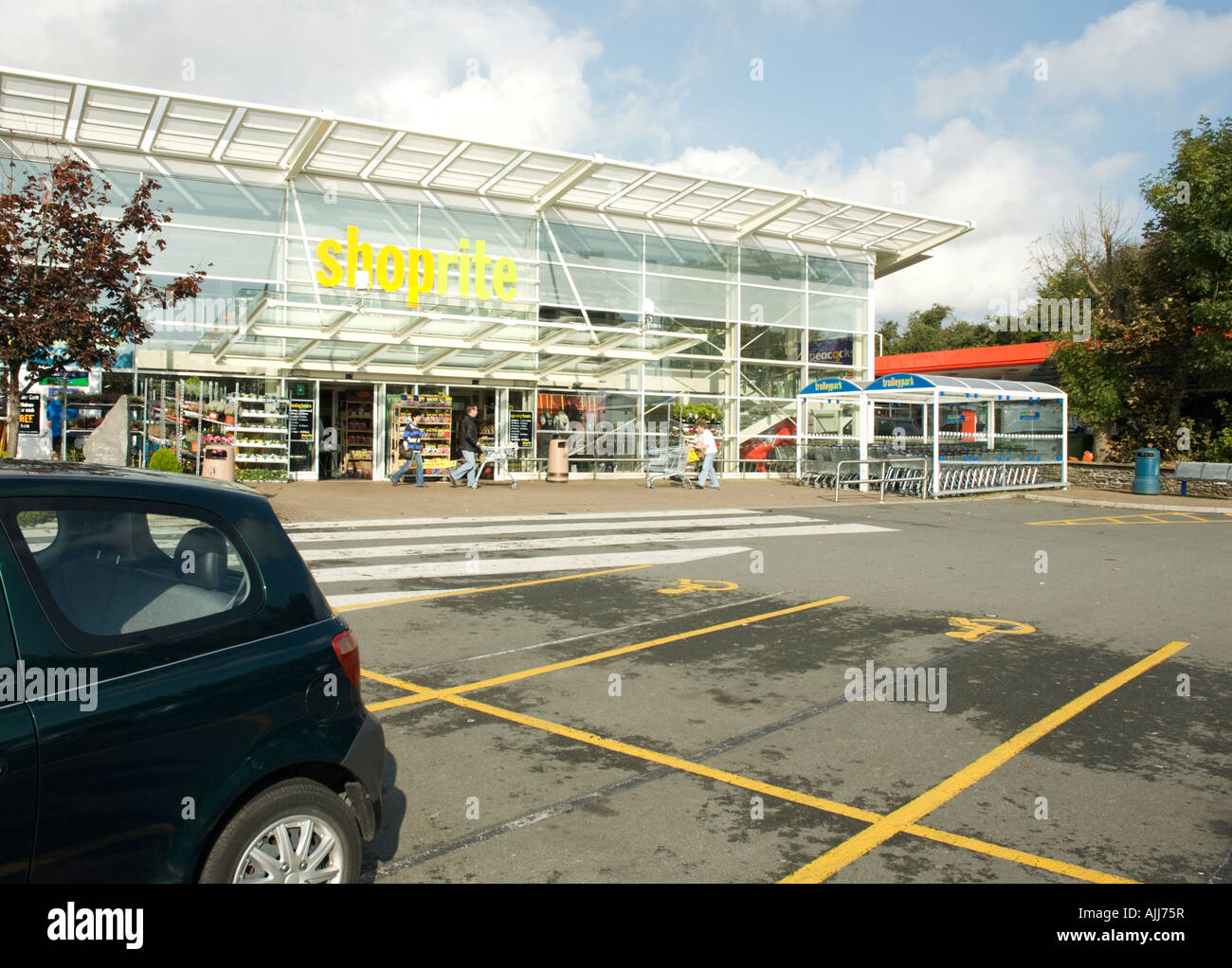 Shoprite supermarket at Little Switzerland, Douglas, Isle of Man Stock Photo