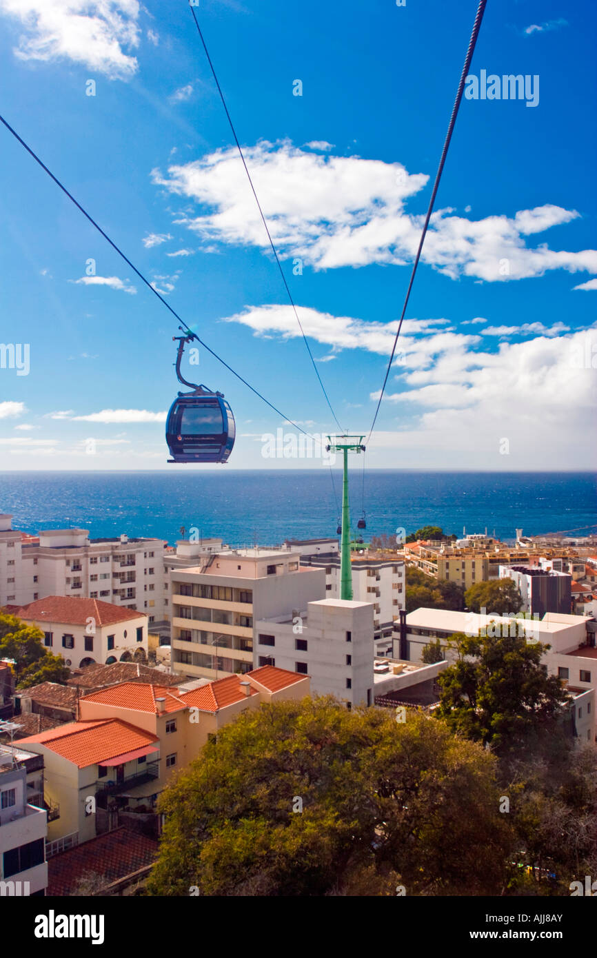 Cable Car, Funchal, Madeira Stock Photo Alamy