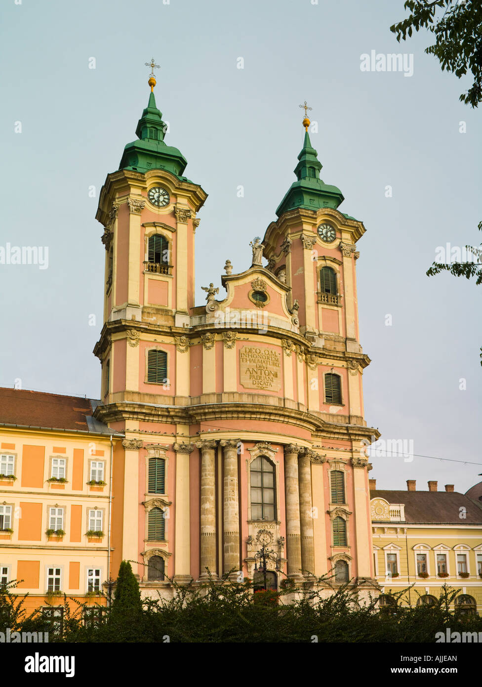former Minorite Church, Eger, Hungary Stock Photo