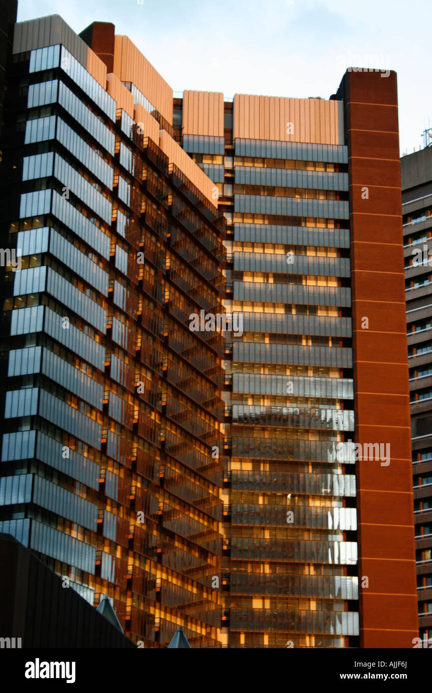 Sunset at St Thomas hospital, London Bridge, UK Stock Photo Alamy