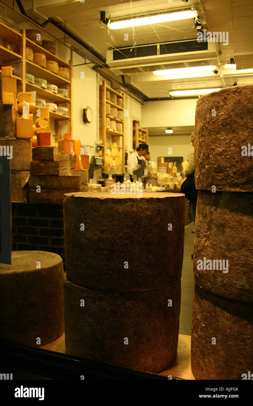 Neal Yard cheese shop, Borough Market, London, UK Stock Photo Alamy