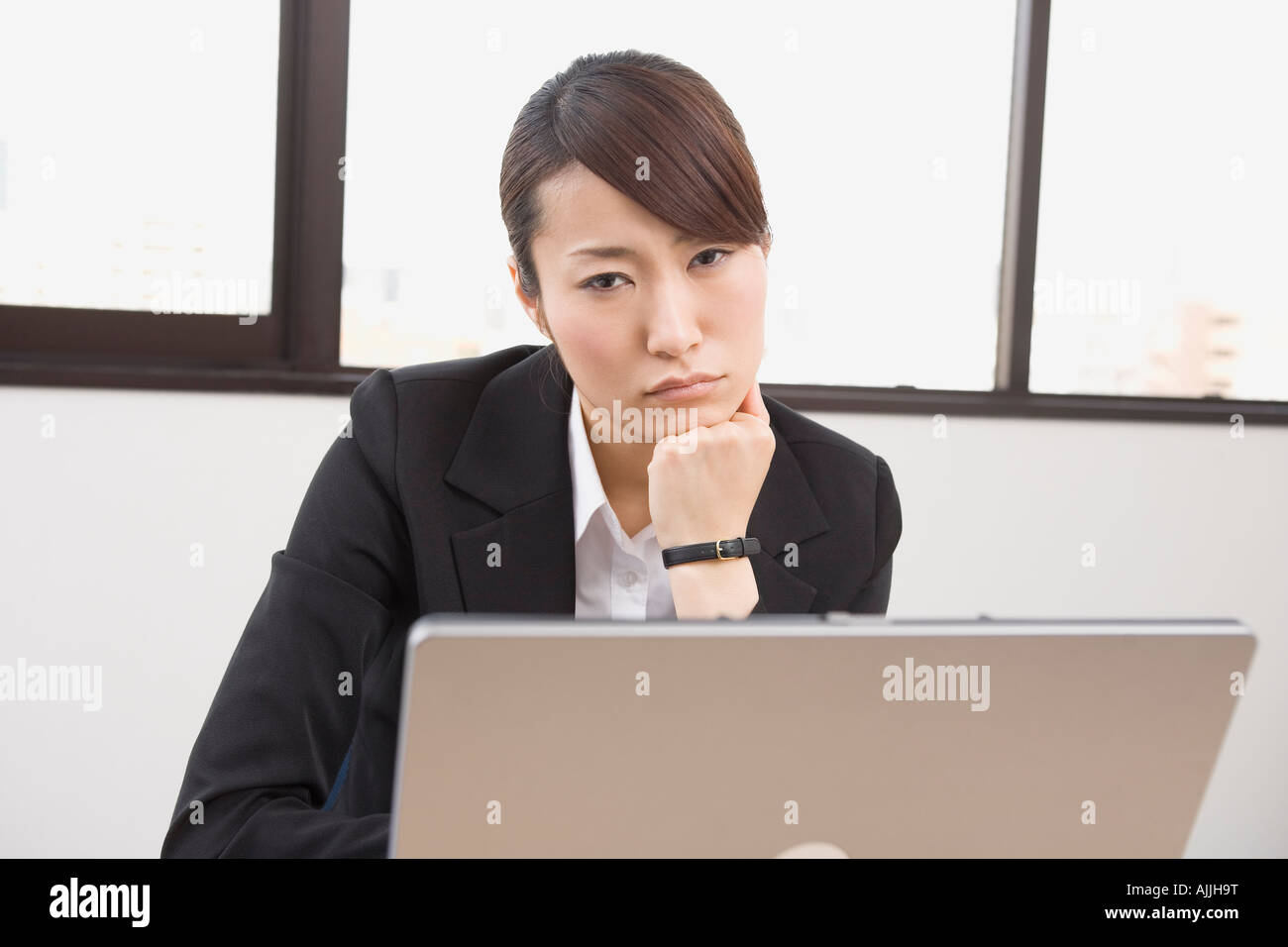 Japanese business woman Stock Photo - Alamy