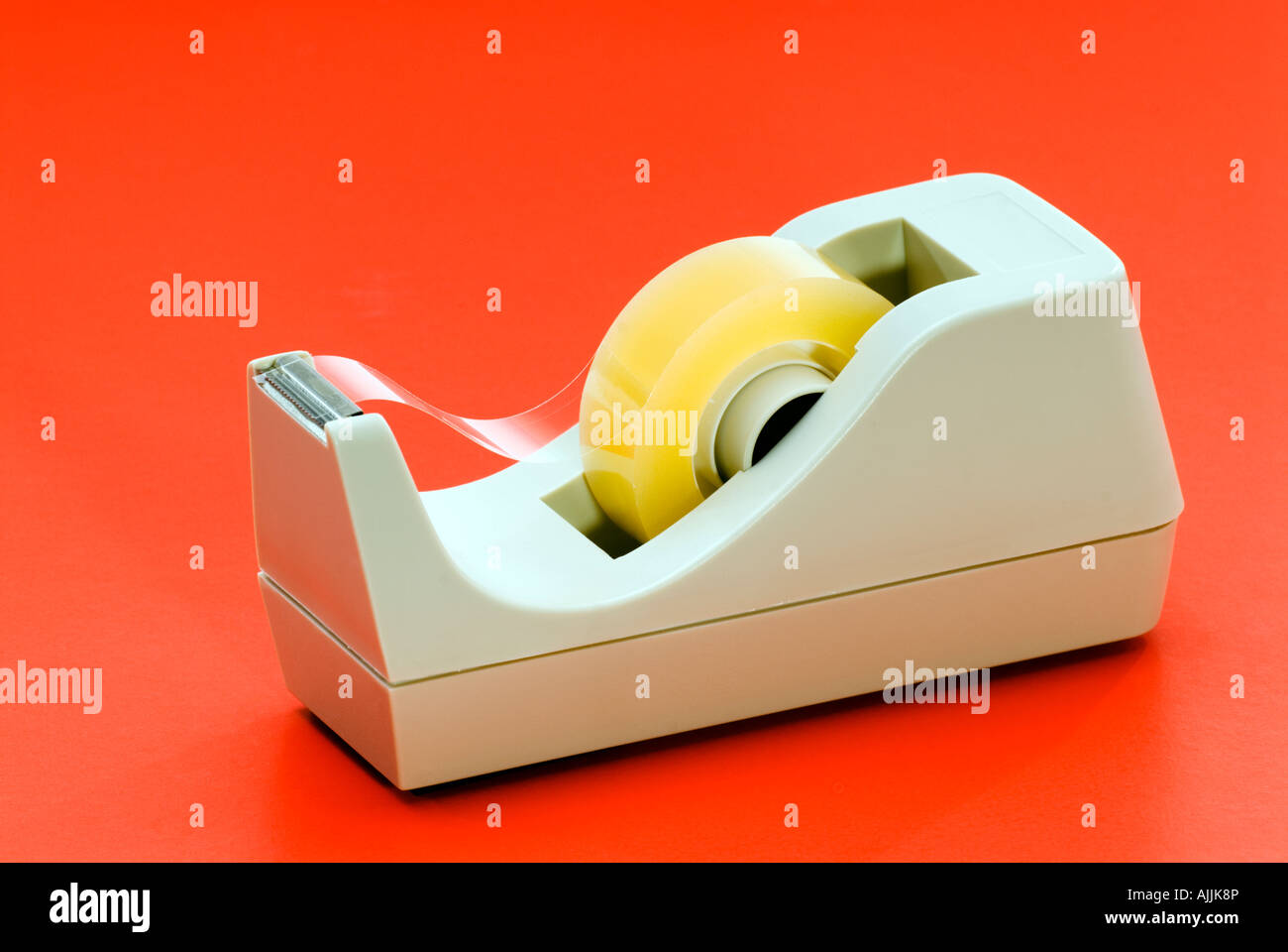 Sticky tape and holder Stock Photo Alamy