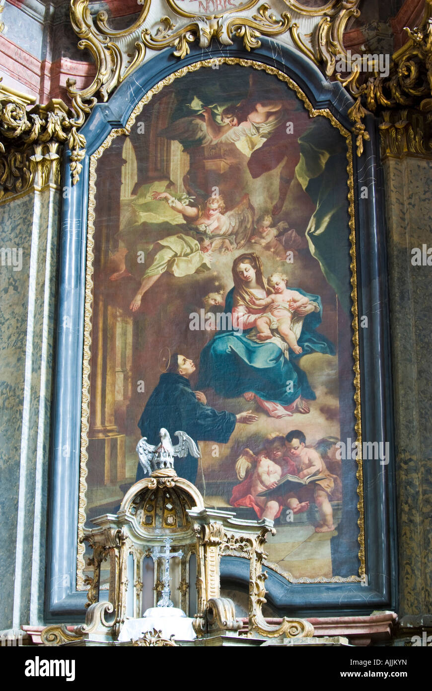 former Minorite Church, Eger, Hungary Stock Photo