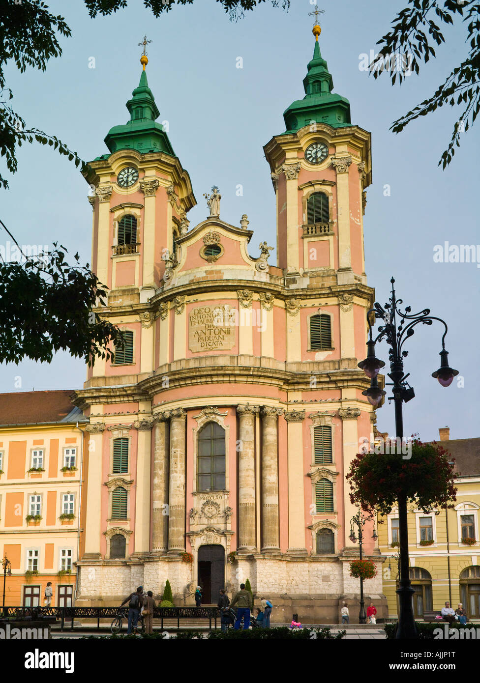 former Minorite Church, Eger, Hungary Stock Photo