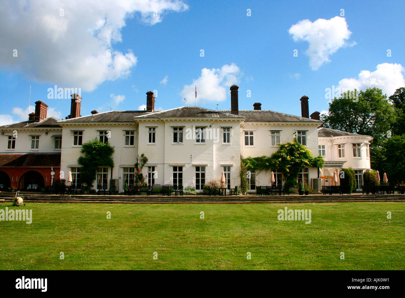 One of the Verve venues, The milton hill house in Oxfordshire, UK. Stock Photo