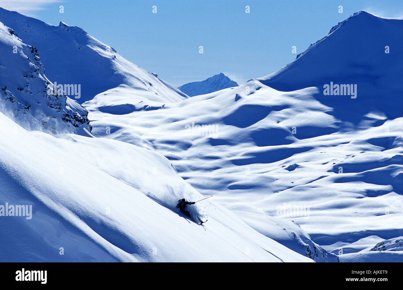 Piste lines hi-res stock photography and images - Alamy