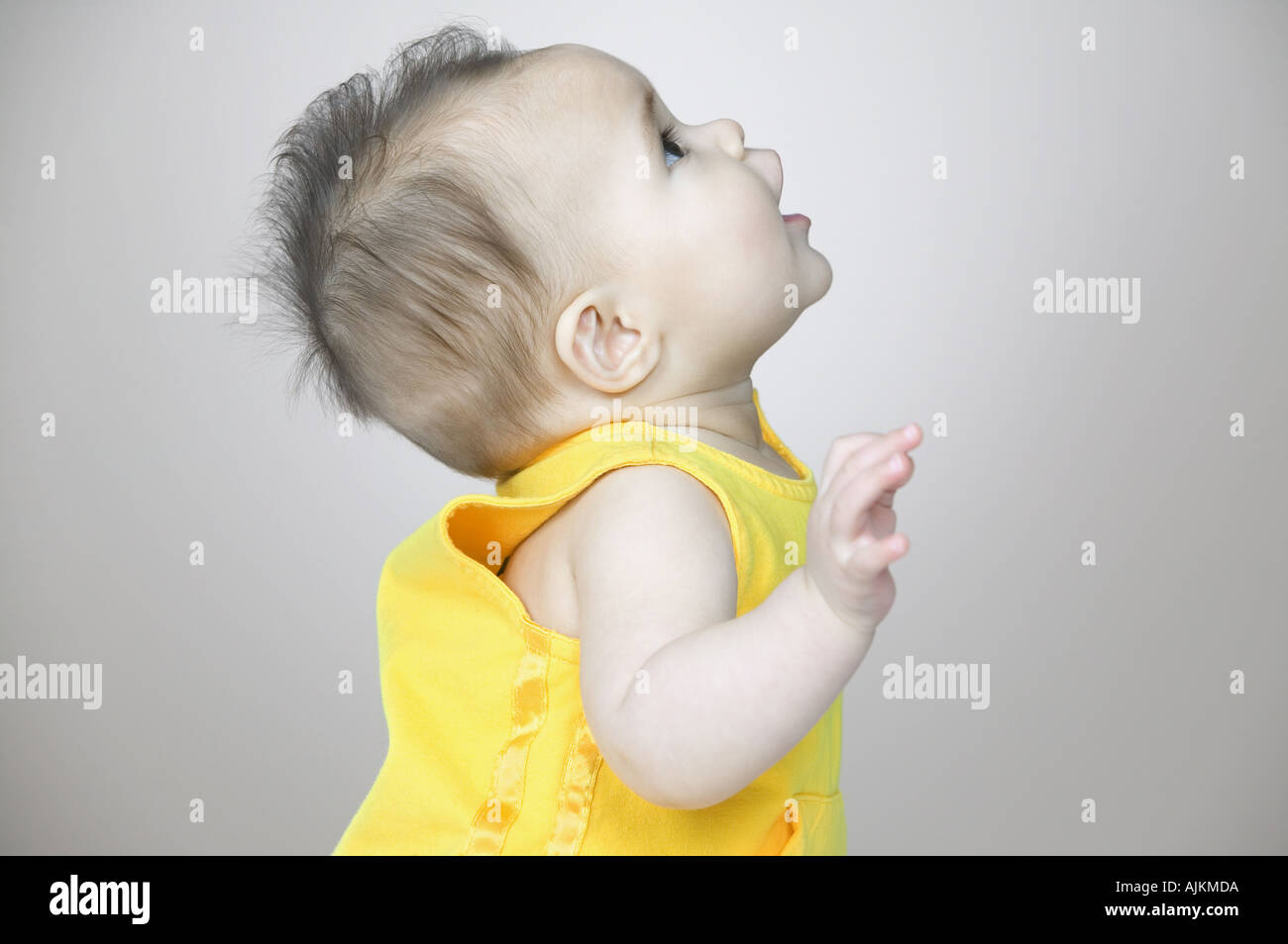 Profile Of A Young Girl High Resolution Stock Photography And Images Alamy