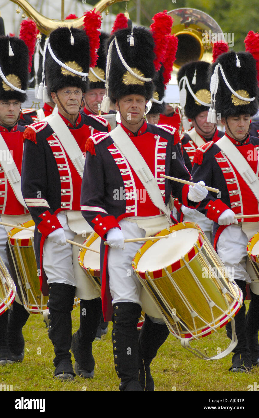 Men's Military Gothic Officer Drummer Parade Marching Band -  Norway