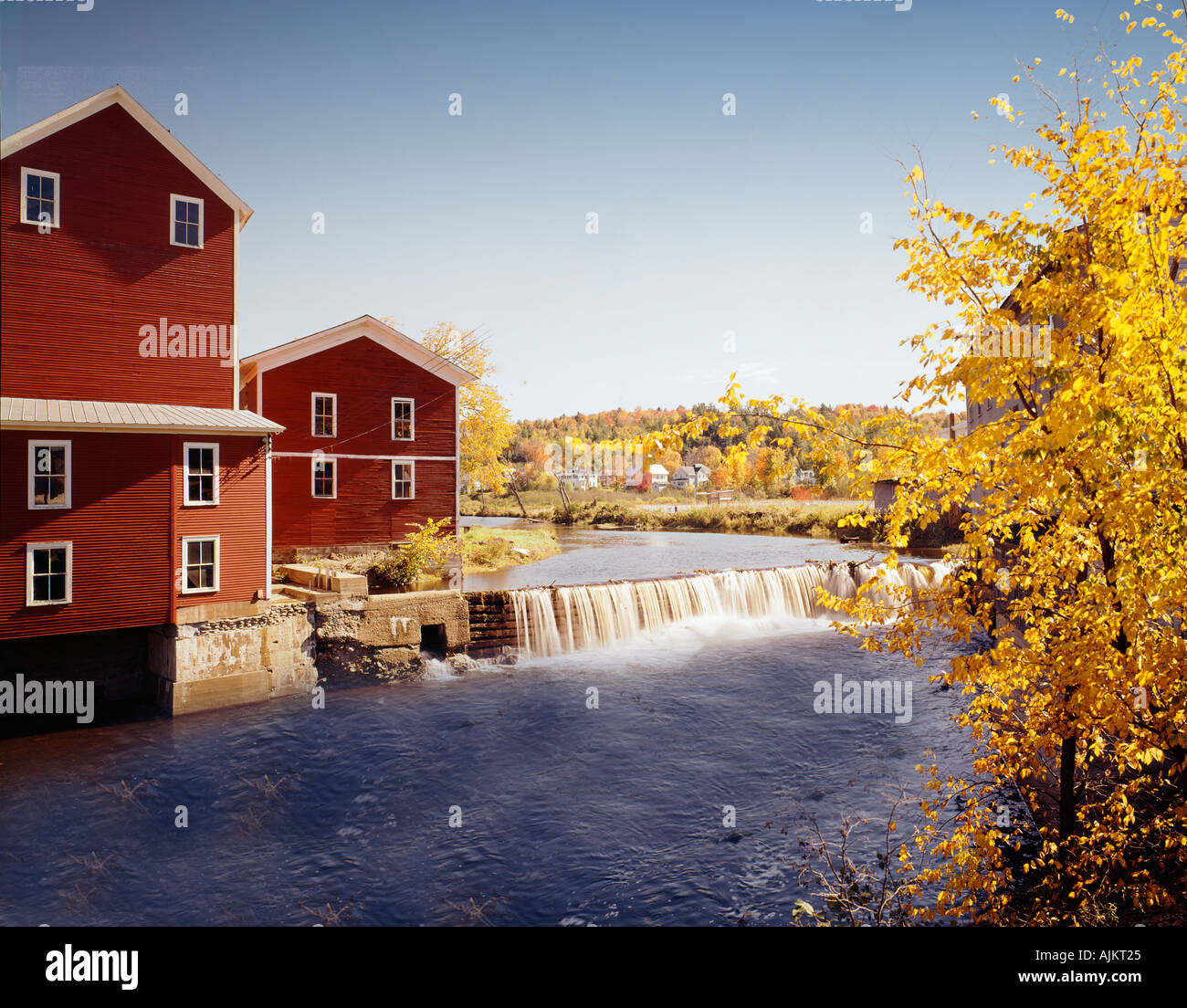 Johnson Vt Vermont fall foliage hi-res stock photography and images - Alamy