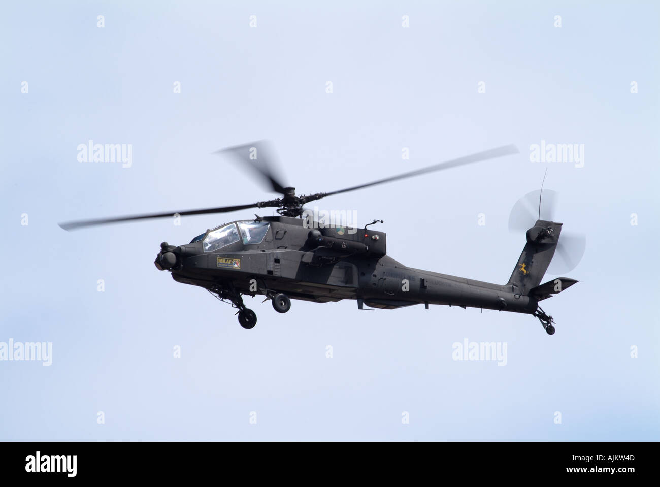 Apache Helipcopter at Fairford Stock Photo