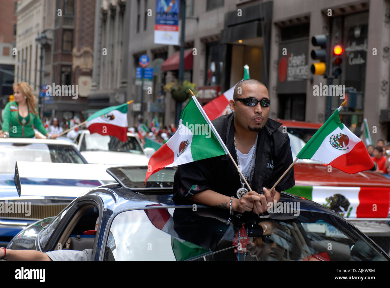 Mexican day parade cars nyc hires stock photography and images Alamy