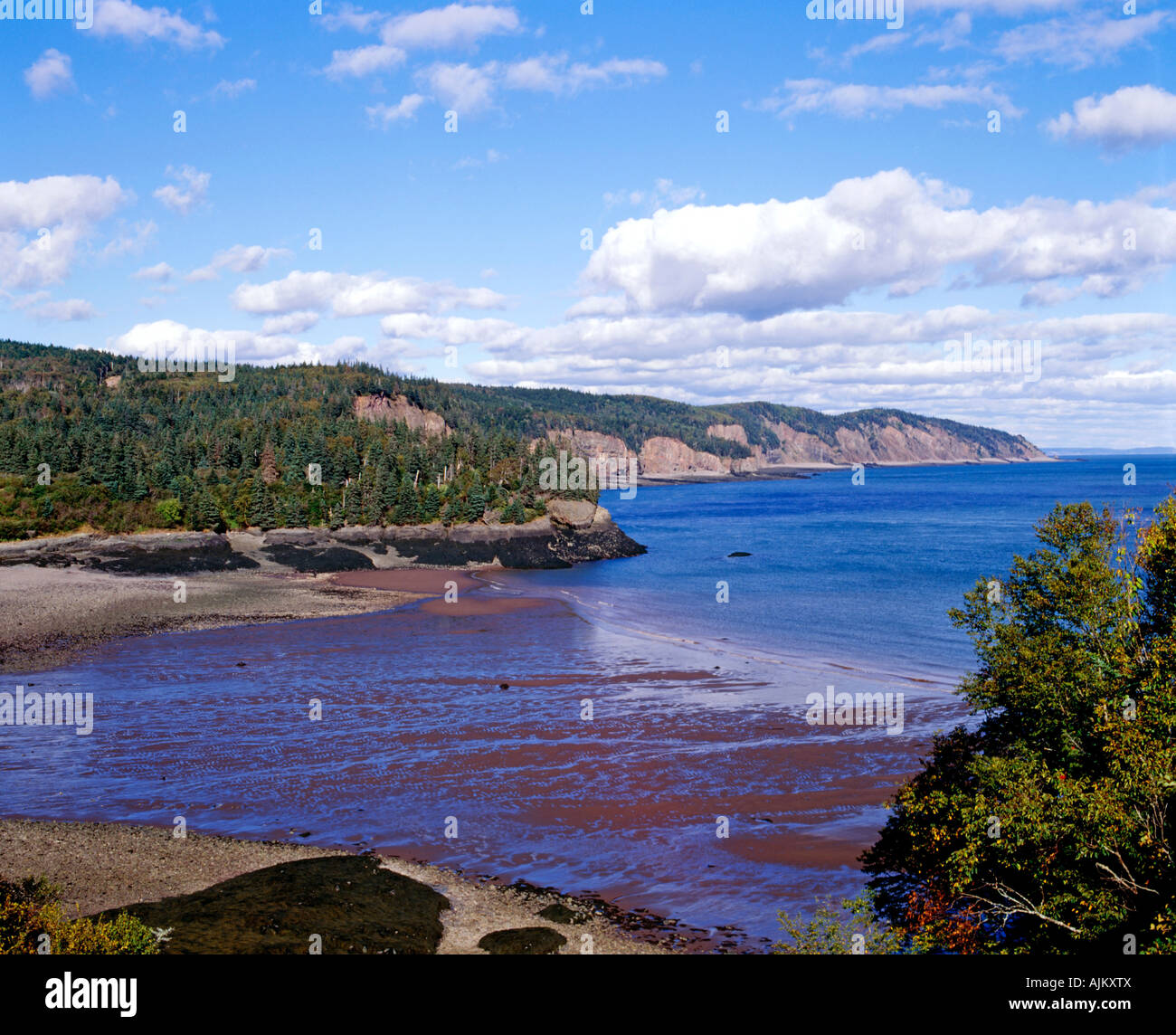 Bay of Fundy, Nova Scotia Stock Photo Alamy