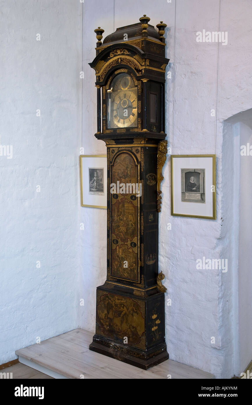 Old grandfather clock Stock Photo