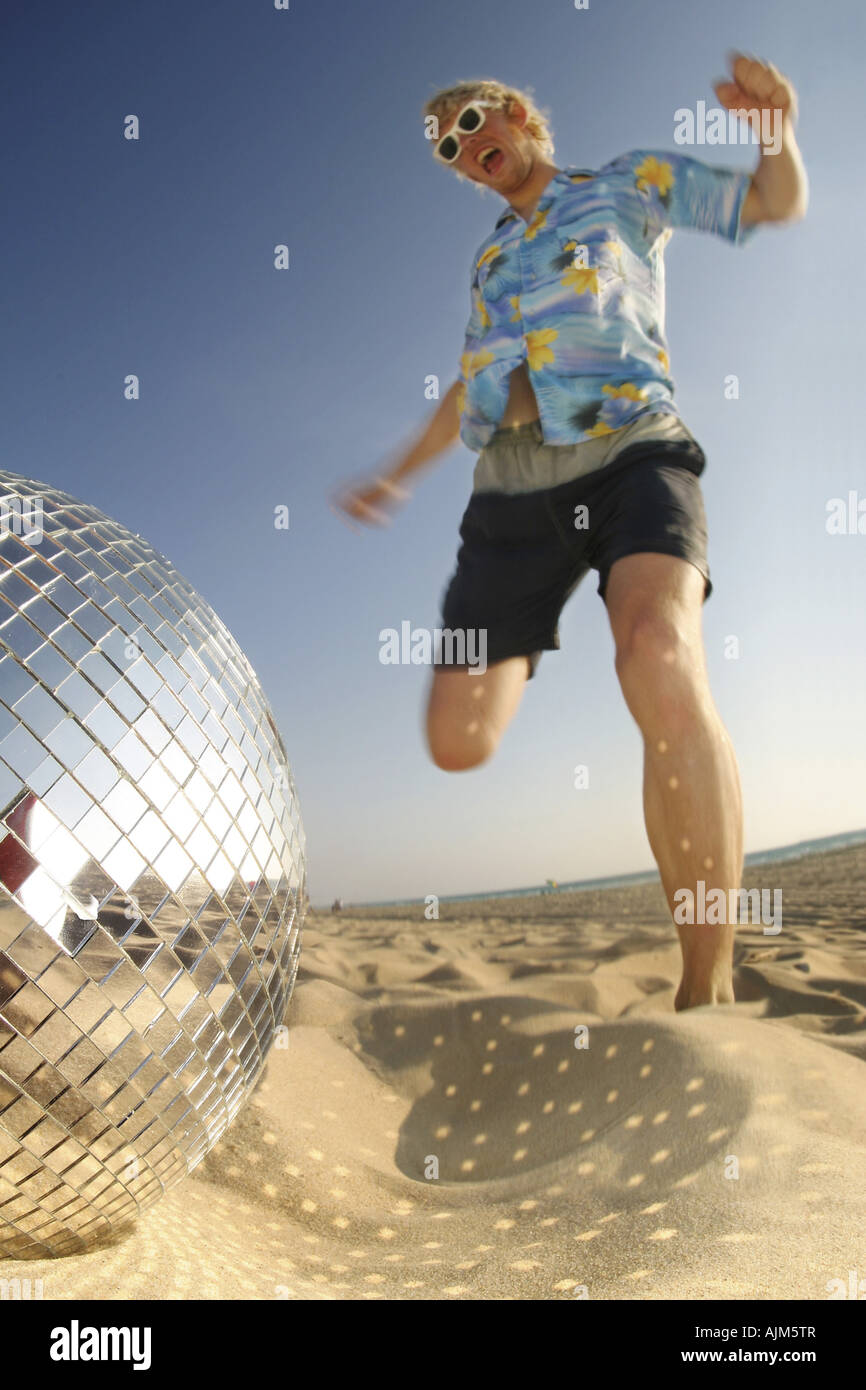 disco beach ball