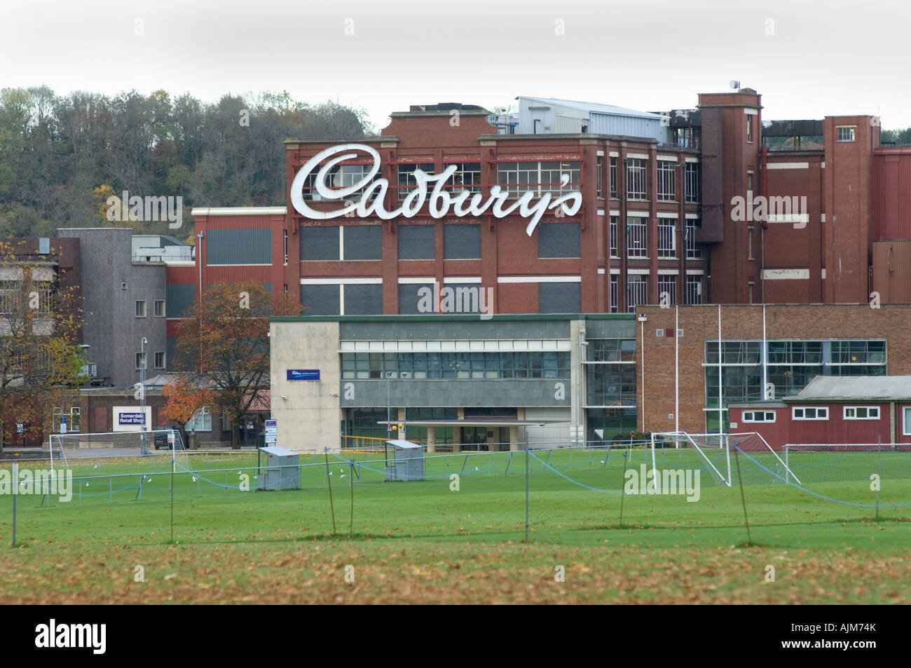 Cadbury's chocolate factory, Somerdale, Keynsham England Stock Photo