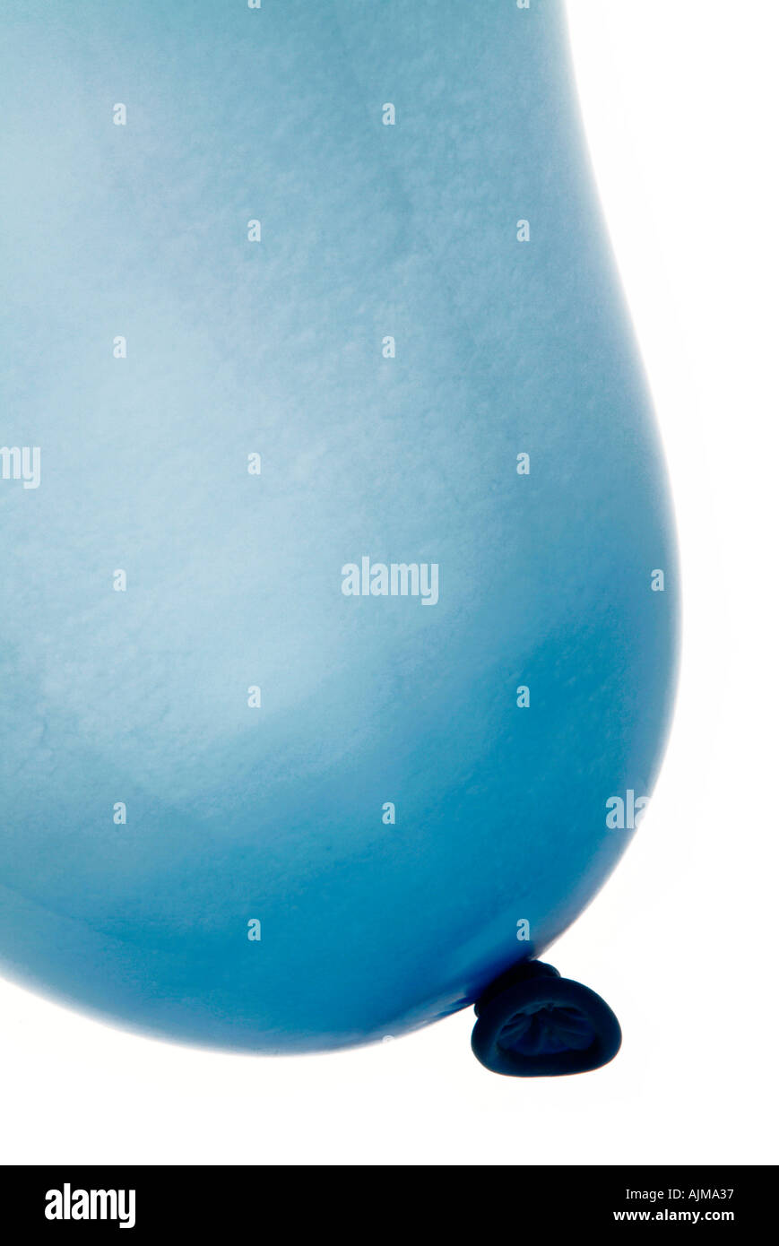 blue balloon Stock Photo