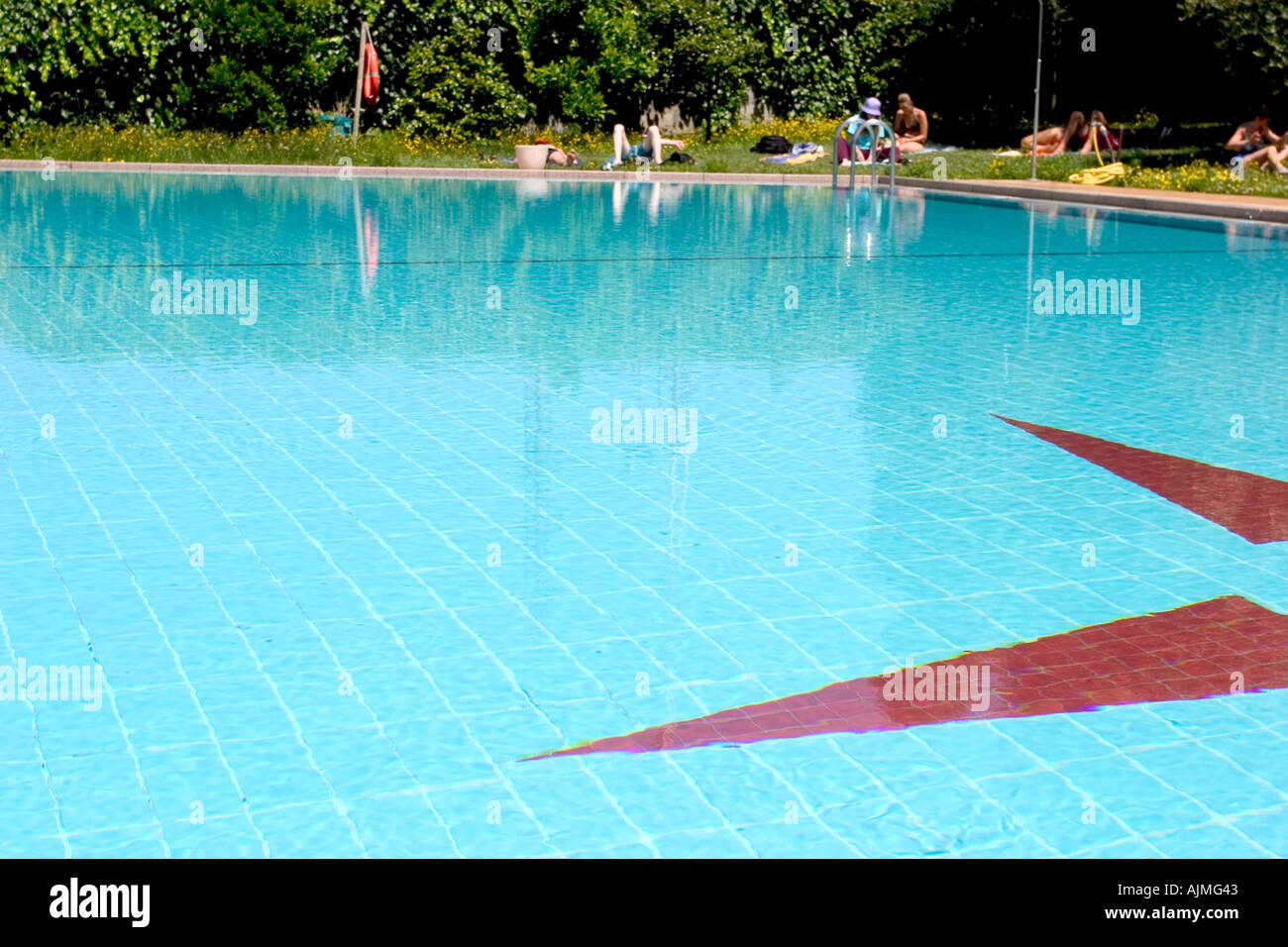 Pool safety rails hi-res stock photography and images - Alamy