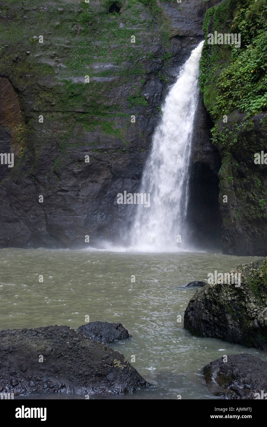 Pagsanjan water fall, a popular tourist destination in Laguna, Southern Luzon, Philippines Stock Photo