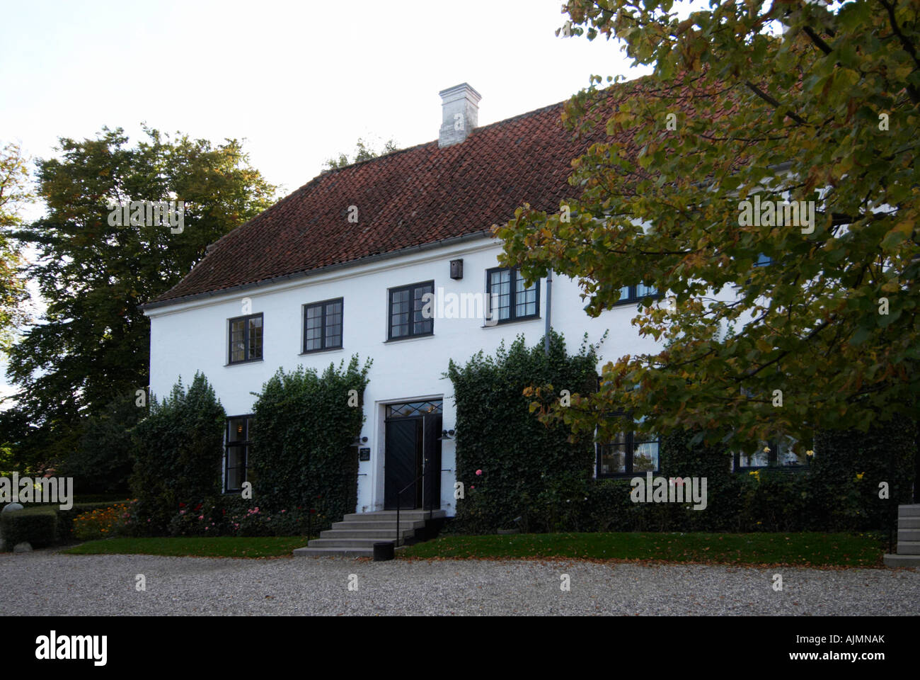 Karen Blixens home Rungstedlund Stock Photo