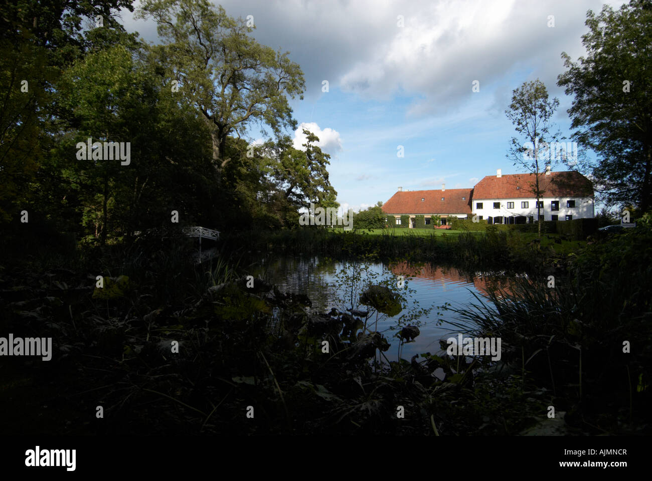 Karen Blixens home Rungstedlund Stock Photo